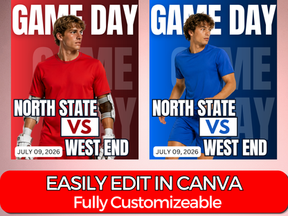 Lacrosse Social Media Templates Bundle