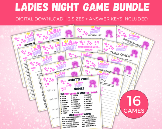 Ladies Night Game Bundle