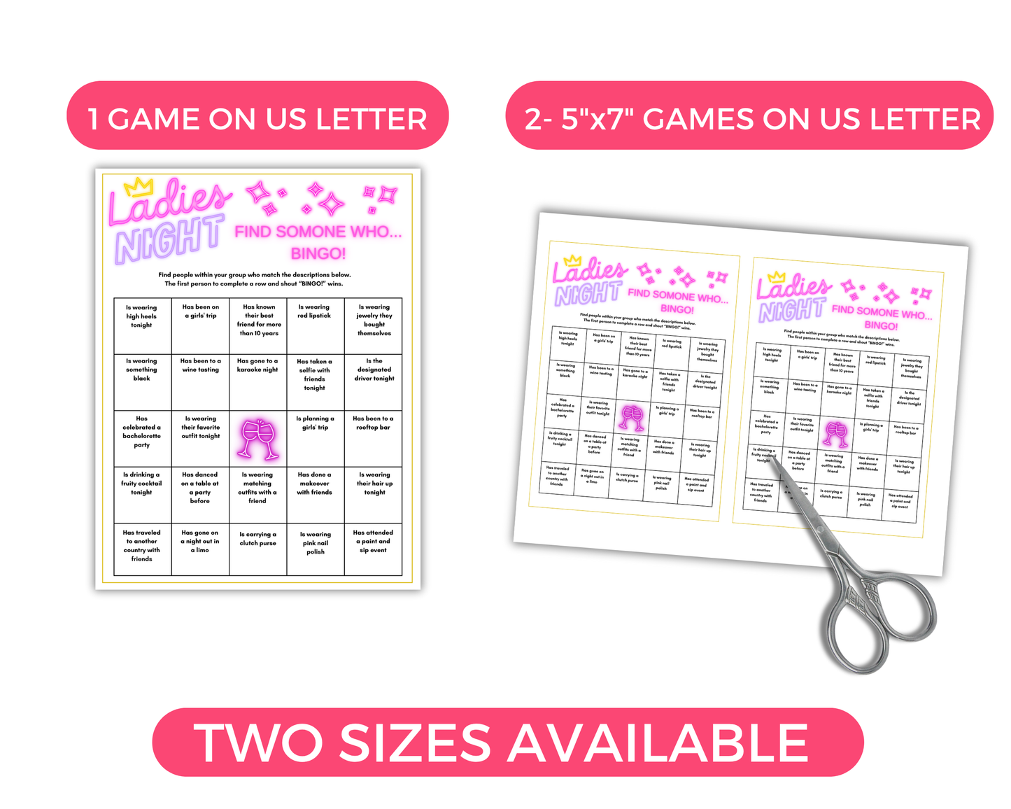 Ladies Night Game Bundle