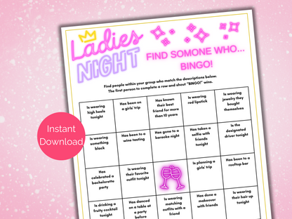 Ladies Night Find Someone Who