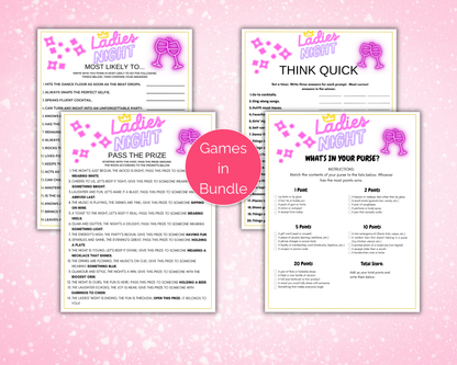 Ladies Night Game Bundle