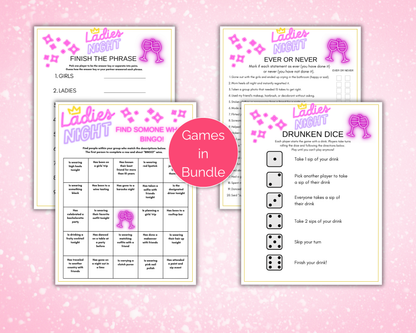 Ladies Night Game Bundle