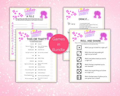Ladies Night Game Bundle