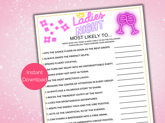 Ladies Night Most Likely To