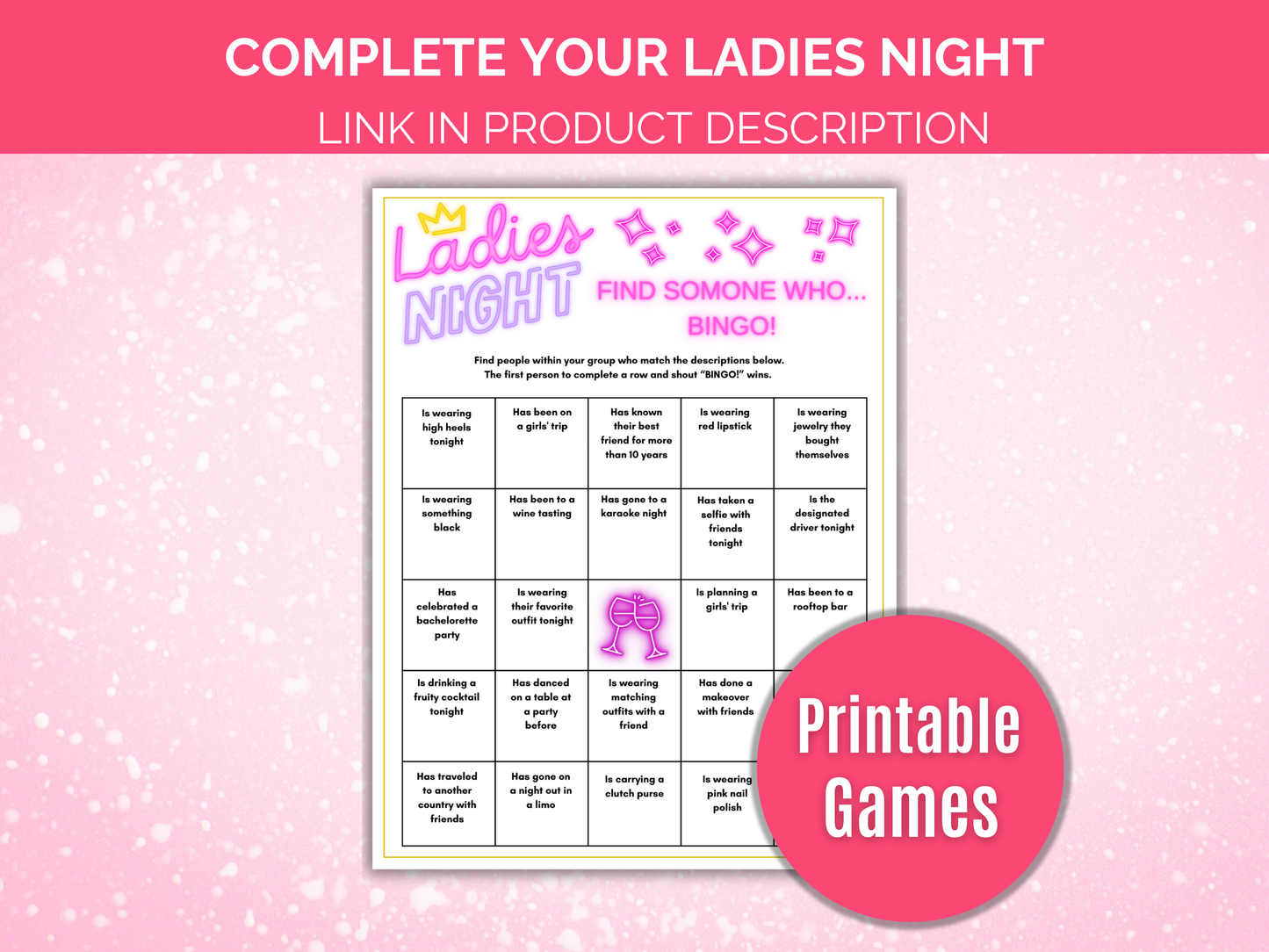 Ladies Night Pass The Prize