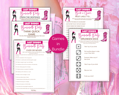 Last Rodeo Bachelorette Game Bundle