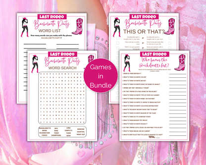 Last Rodeo Bachelorette Game Bundle