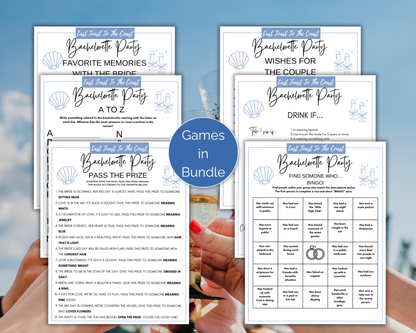 Last Toast on the Coast Bachelorette Game Bundle