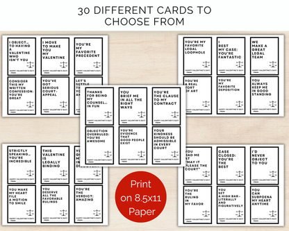 Lawyer Valentine Cards