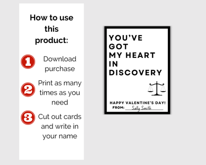 Lawyer Valentine Cards