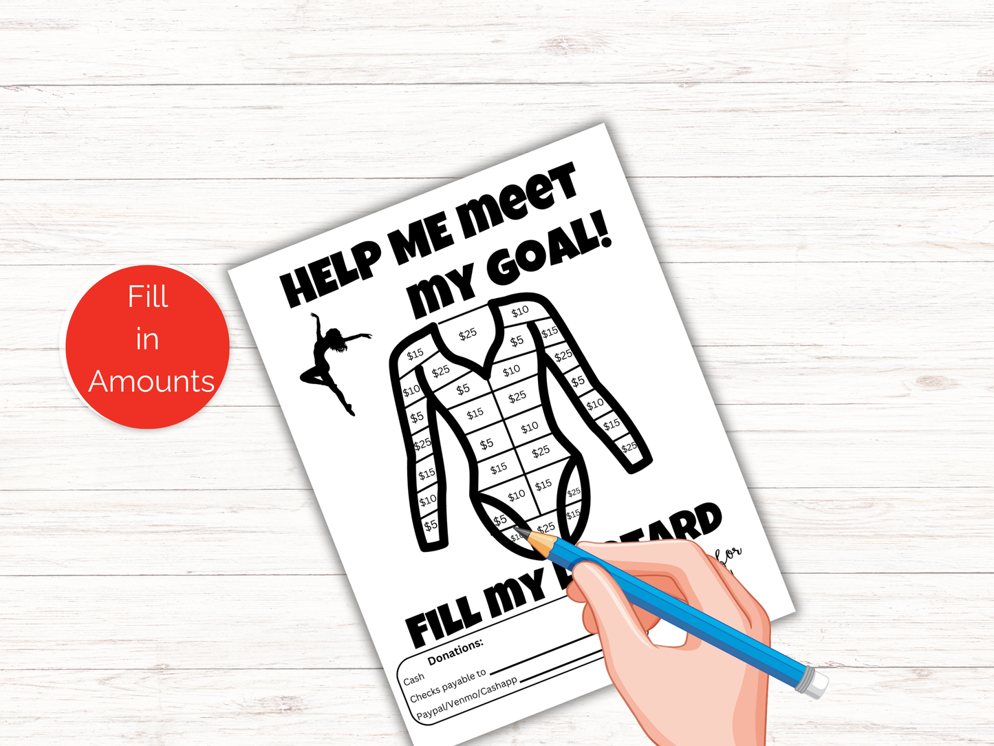 Fill My Leotard Fundraiser