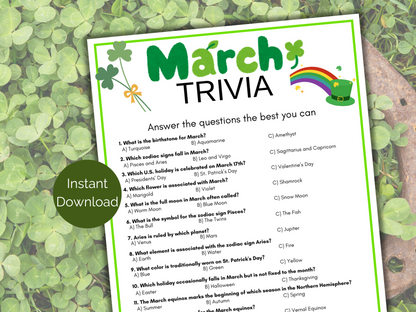 March Trivia