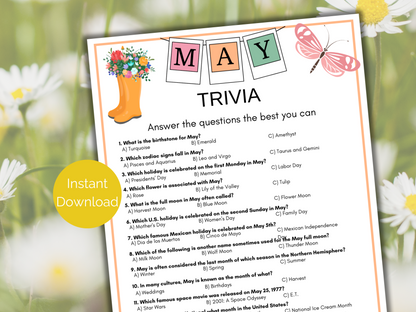 May Trivia Game