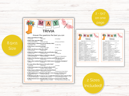 May Trivia Game