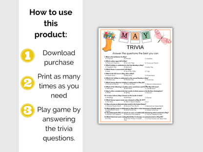 May Trivia Game