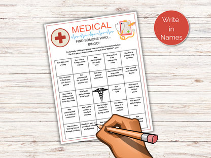 Medical Find Someone Who