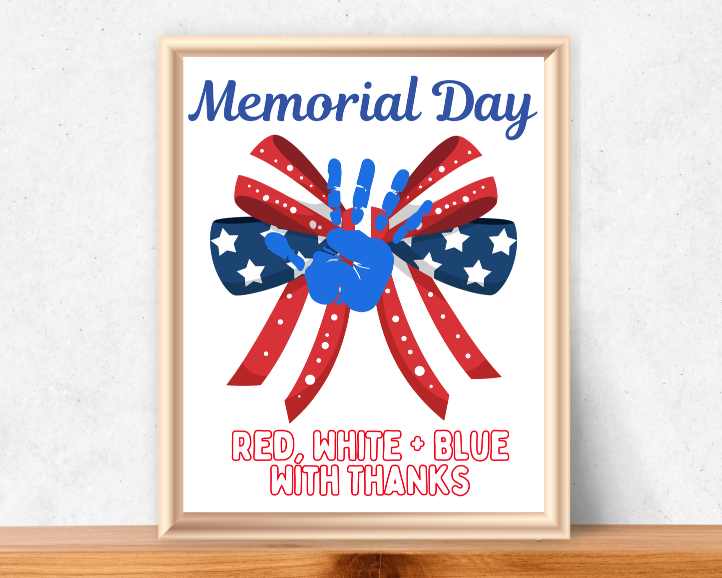 Memorial Day Handprint Art Bundle