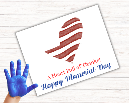 Memorial Day Handprint Art Bundle