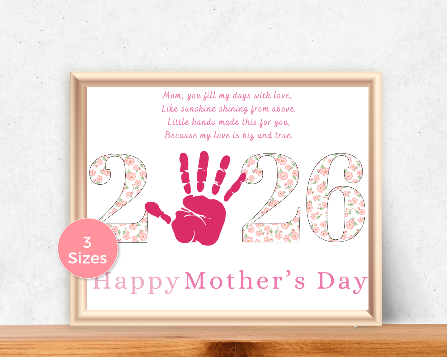 Mothers Day 2026 Handprint Art