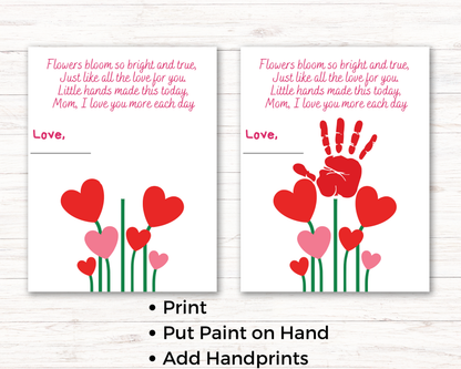 Mothers Day Handprint Art Bundle