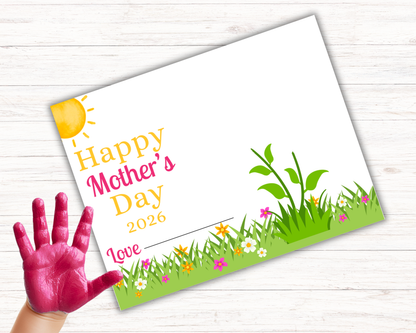 Mothers Day Handprint Art Bundle