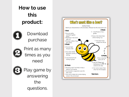 Who's The Most Like a Bee