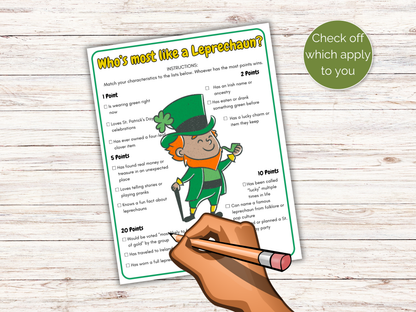 Who's The Most Like a Leprechaun
