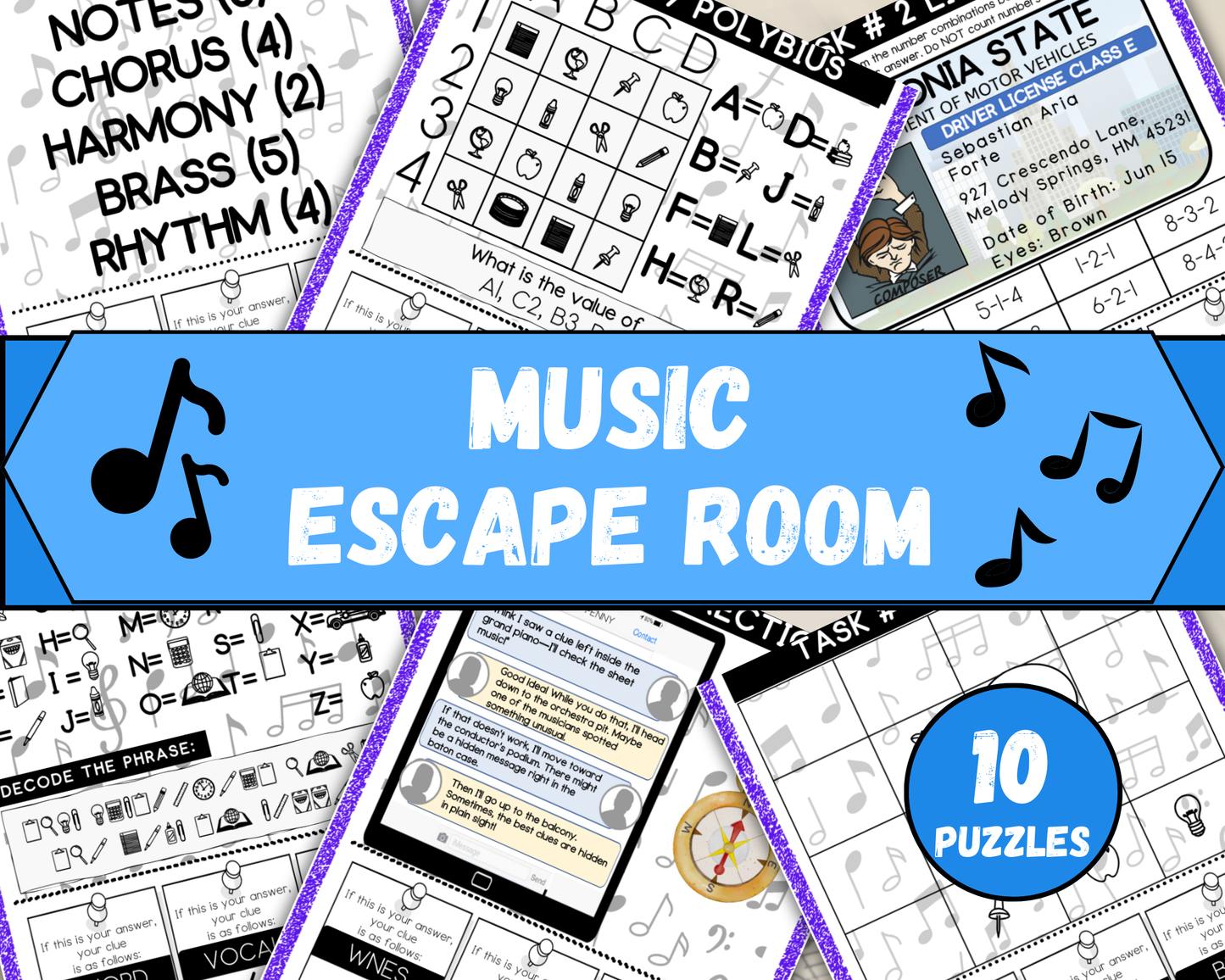 Music Escape Room for Kids