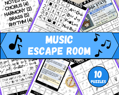 Music Escape Room for Kids