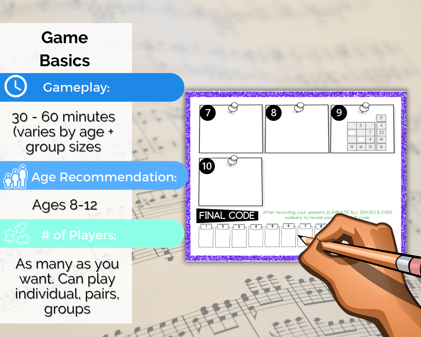 Music Escape Room for Kids