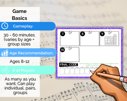 Music Escape Room for Kids