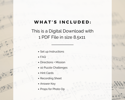 Music Escape Room for Kids