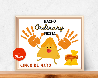 Cinco De Mayo Nacho Handprint Art