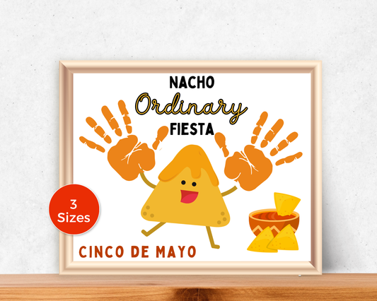 Cinco De Mayo Nacho Handprint Art