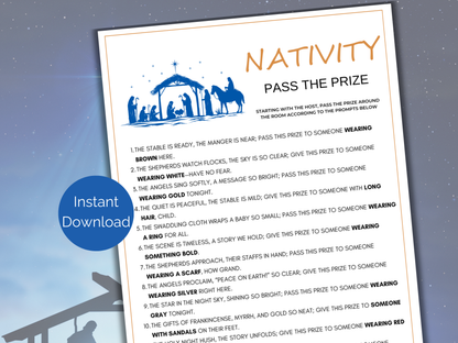 Nativity Pass The Prize