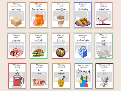 New Baby Gift Card Book Editable or Printable