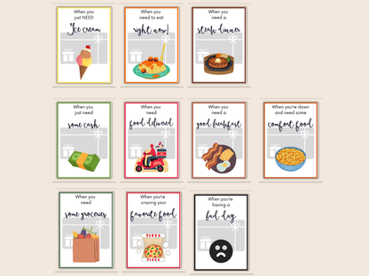 New Baby Gift Card Book Editable or Printable