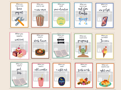 Newlywed Gift Card Book Editable or Printable