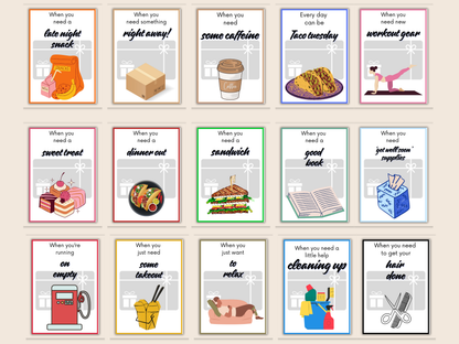 New Parents Gift Card Book Editable or Printable