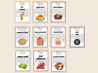 New Parents Gift Card Book Editable or Printable