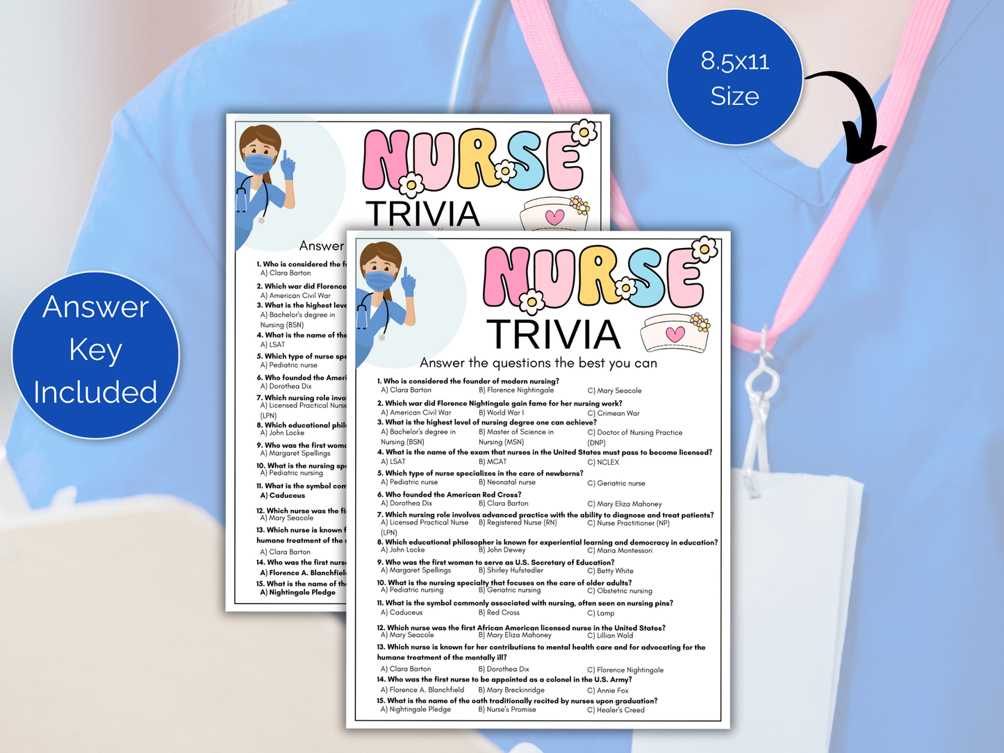 Nurse Trivia Game