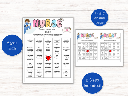 Nurse Find Someone Who