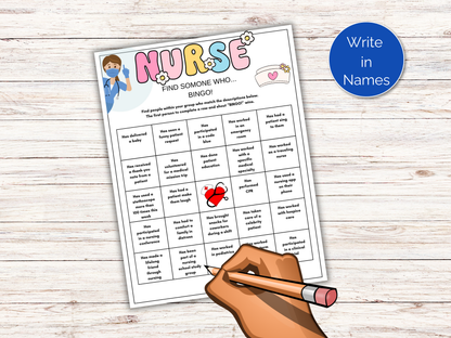 Nurse Find Someone Who