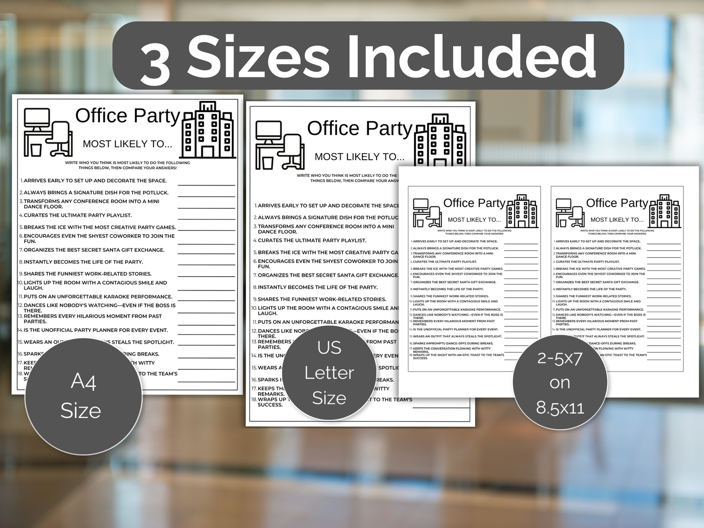 Office Most Likely To