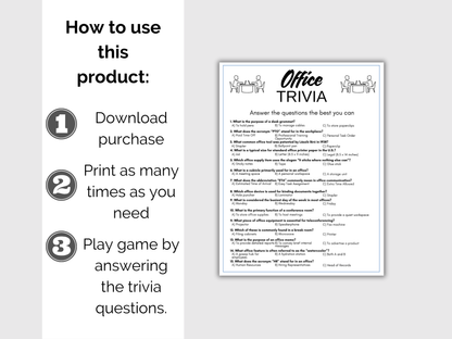 Office Trivia Game