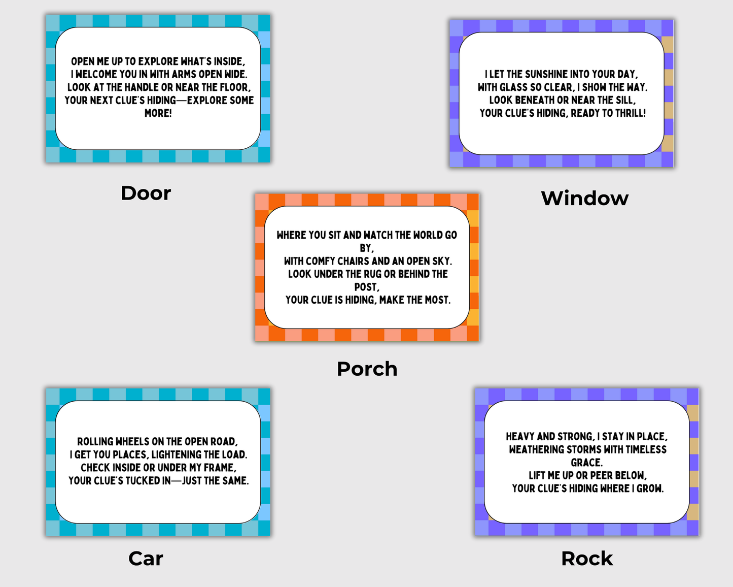 Outdoor Scavenger Hunt for Teens