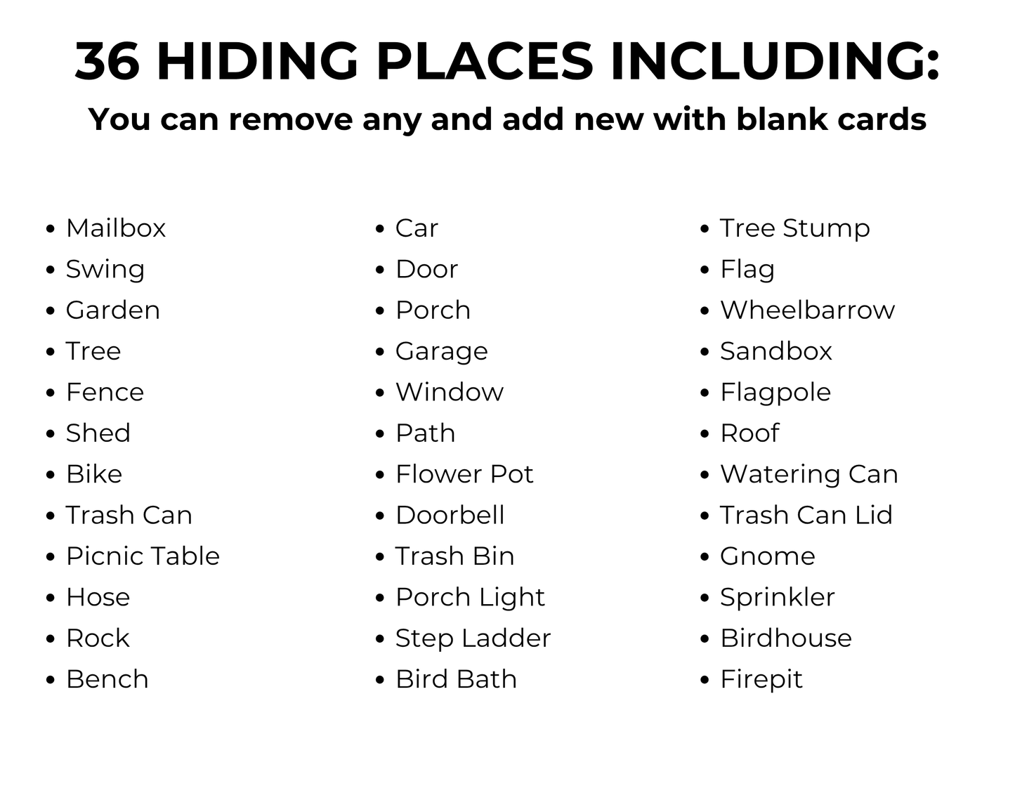 Outdoor Scavenger Hunt for Teens
