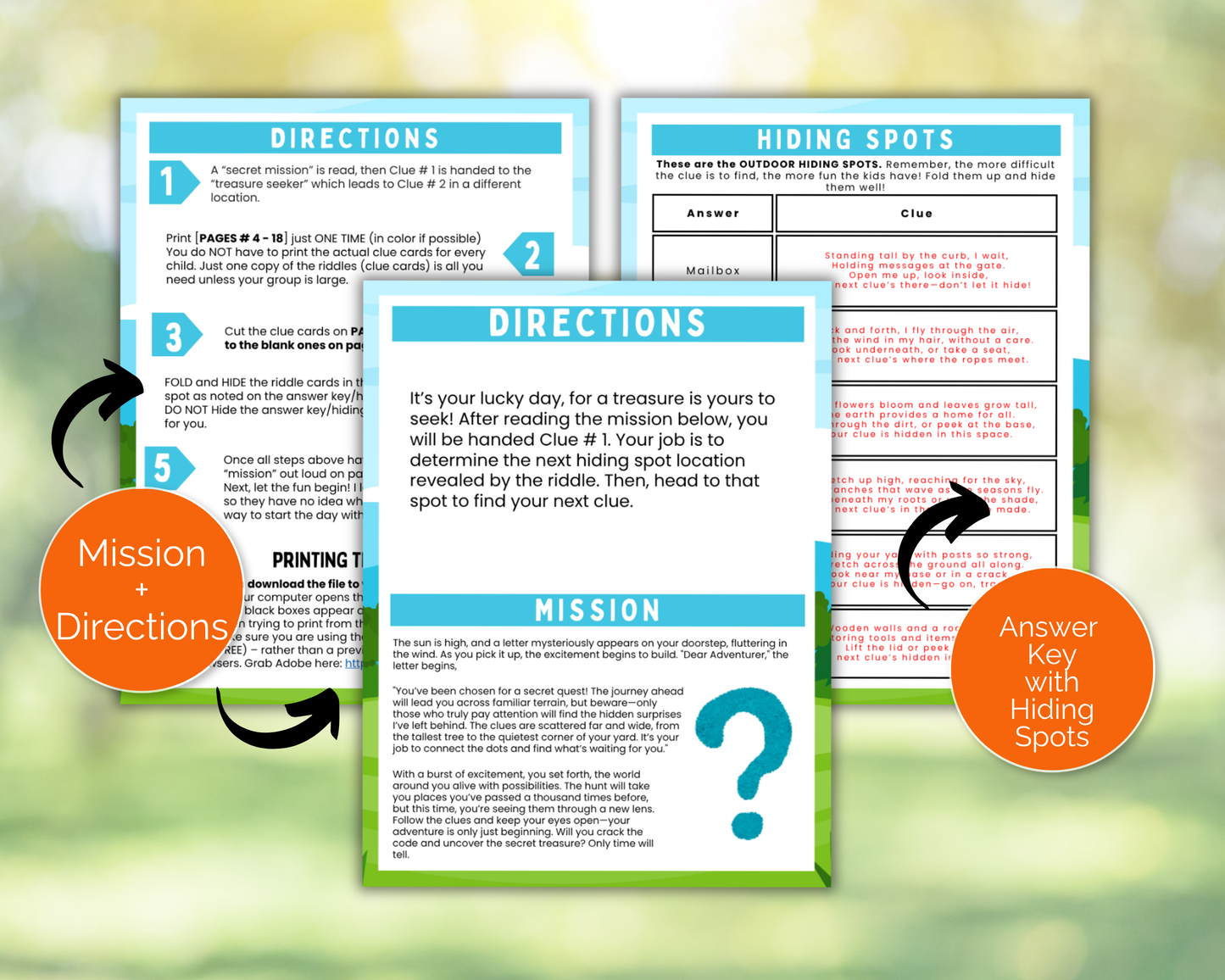 Outdoor Scavenger Hunt for Teens