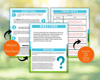 Outdoor Scavenger Hunt for Teens