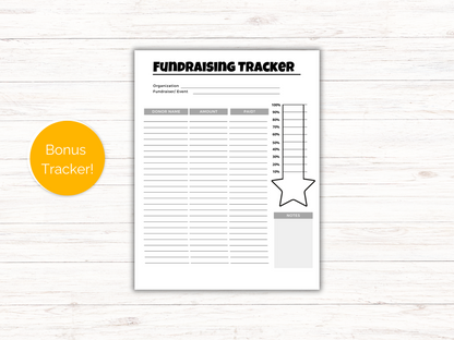 Editable Pageant Black Out My Board Fundraiser